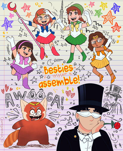 Turning Red Sailor Moon