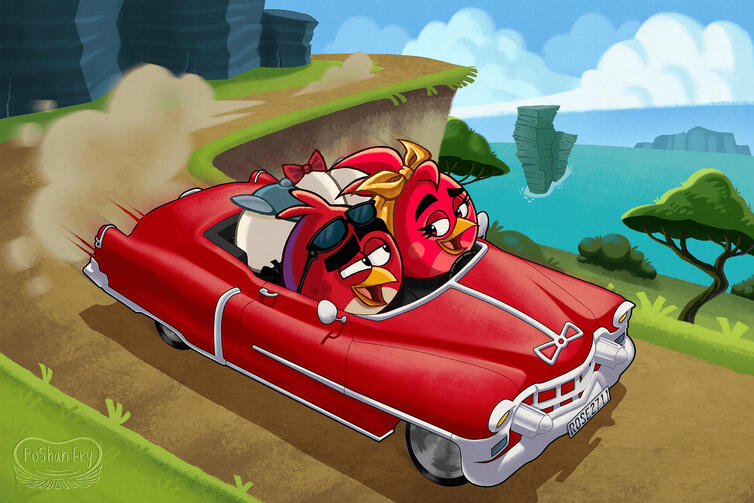 Rode Angry Birds Rode Angry Birds
