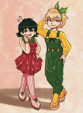 Rosa and Edna Rosa and Edna